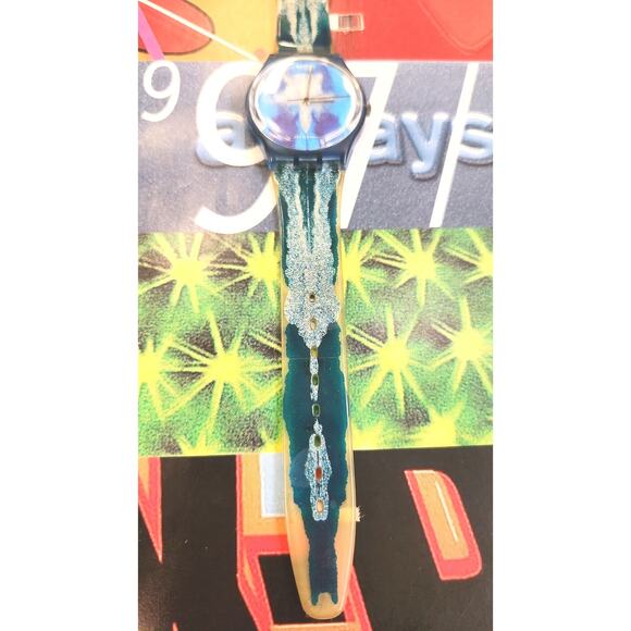 Swatch watch TEST GZ118 1991 Specials Designed by Cherif & Silve Defraoui - Picture 4 of 10